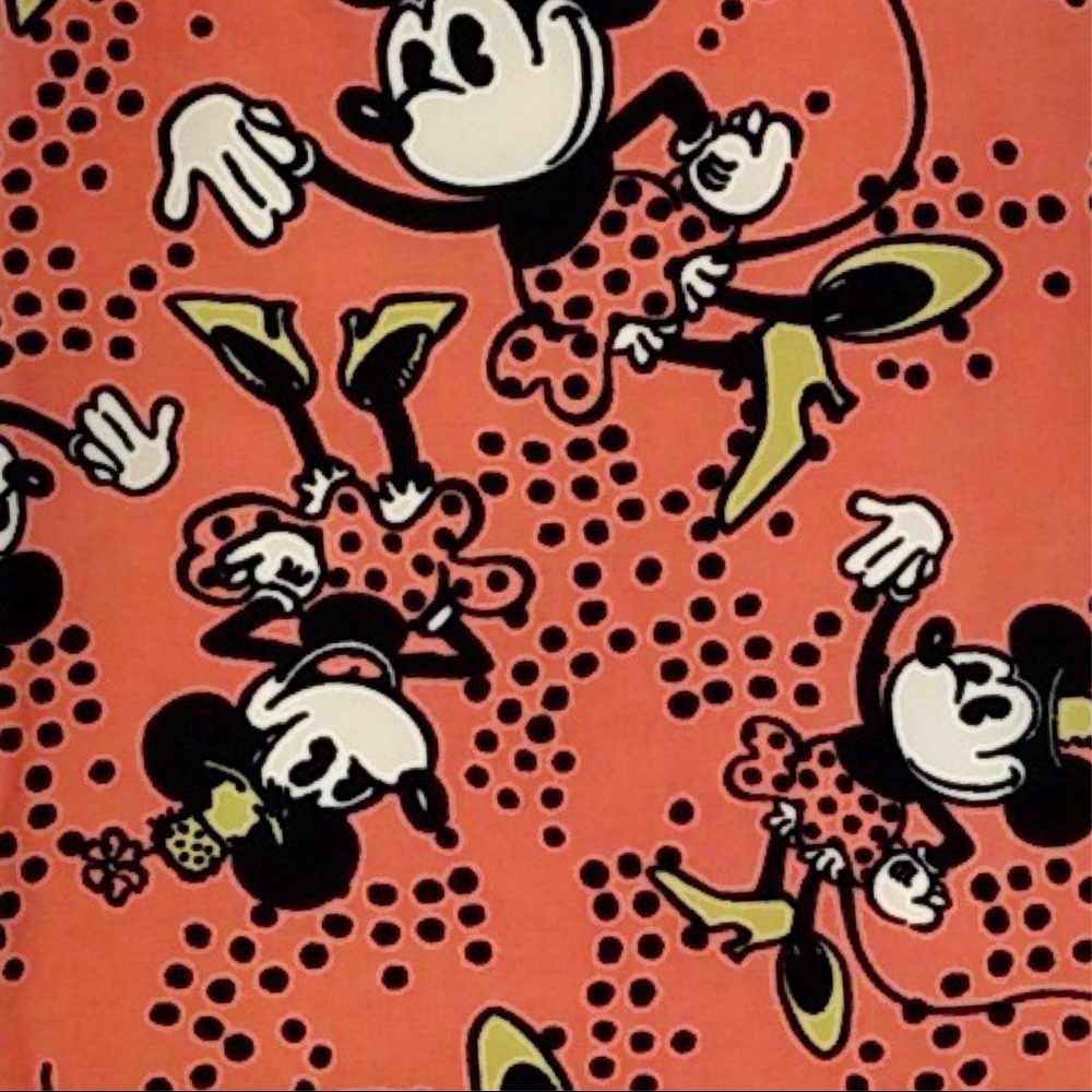 LuLaRoe Disney Minnie Mouse OS Leggings One Size - Picture 2 of 7